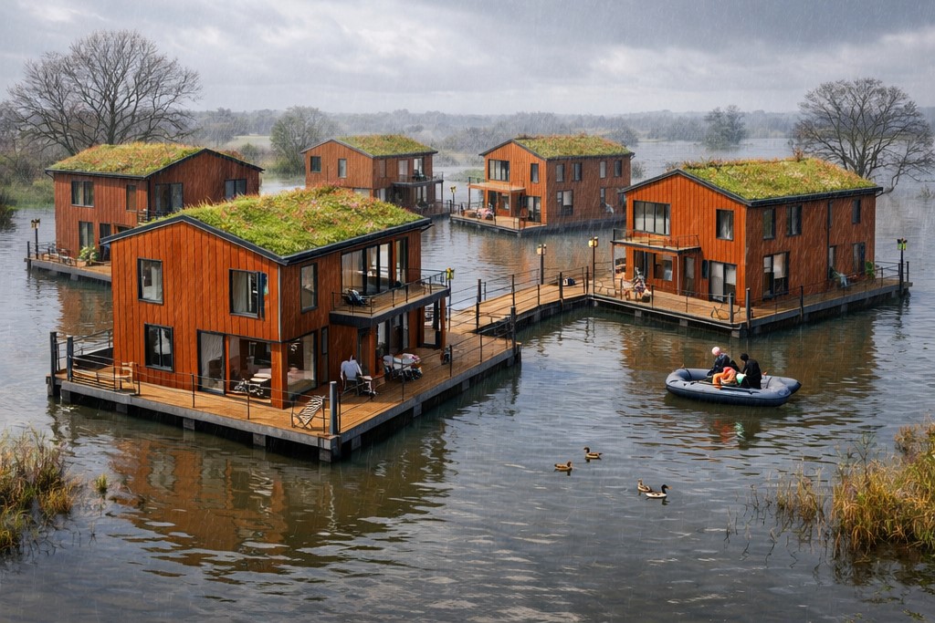 build homes on flood risk land